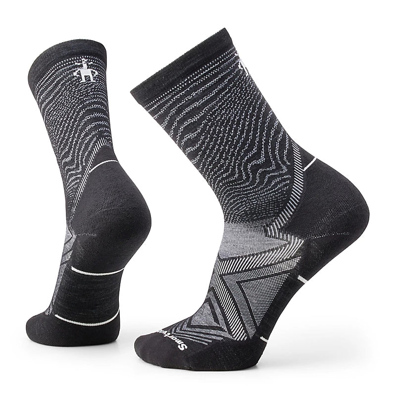Trail Run Targeted Cushion Crew Socks - Unisex