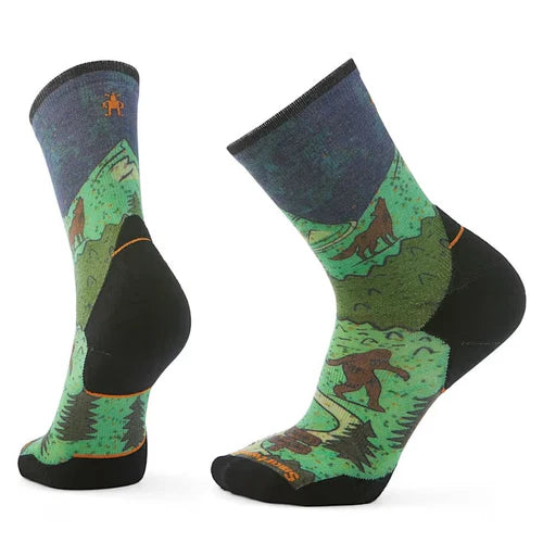 Trail Run Targeted Cushion Crew Socks - Unisex
