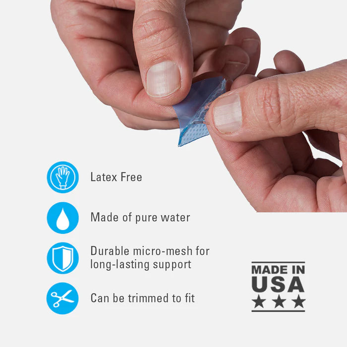 Skin-on-Skin Dressing Kit, Hydrogel Pads and Tape