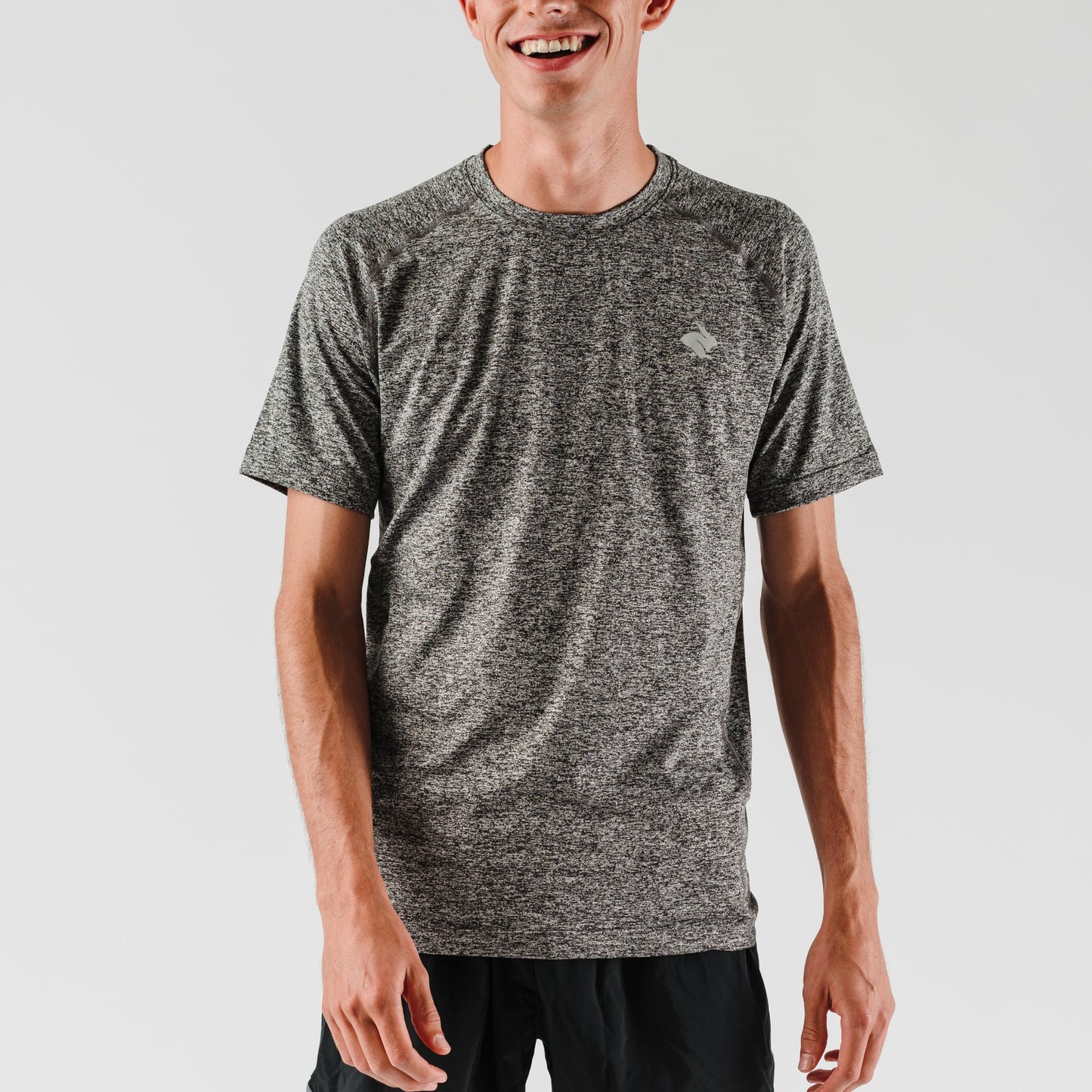 rabbit ez tee mens charcoal heather