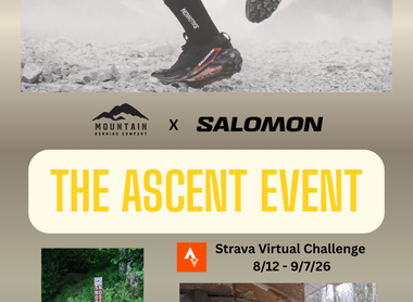 August 12 - September 7, 2026: The Ascent Event - MRC x Salomon Strava Challenge