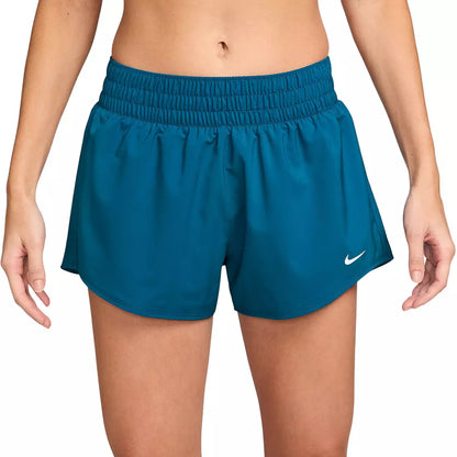 One Dri-FIT Mid-Rise 3" Brief-Lined Shorts Women's