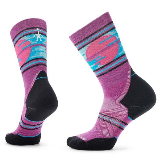 Women's Trail Run Targeted Cushion Crew Socks