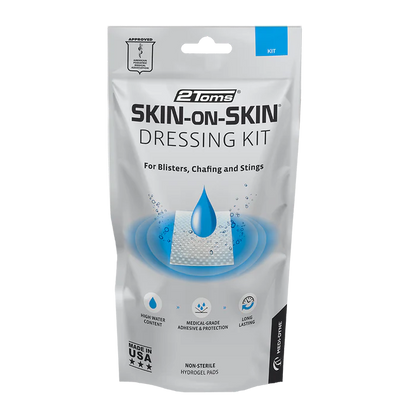 Skin-on-Skin Dressing Kit, Hydrogel Pads and Tape