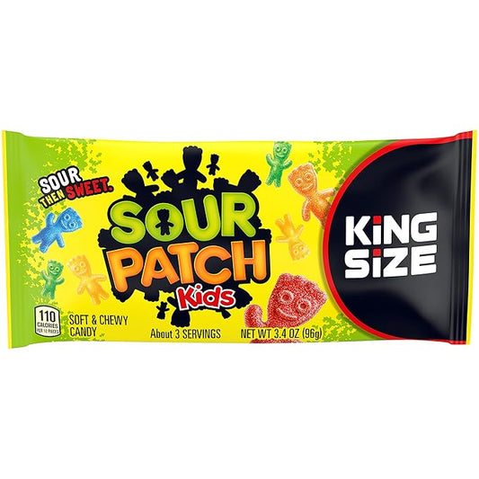 Sour Patch Kids King Size (3.4 oz bag)