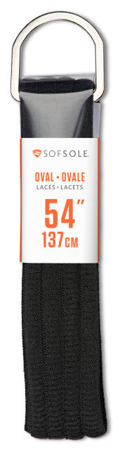 Sofsole 54" Oval Laces Black