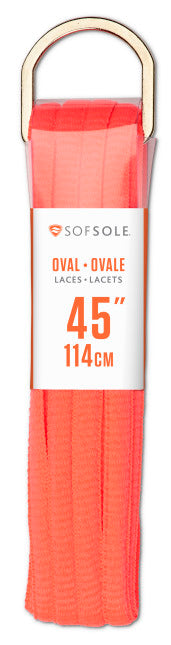 SofSole 45" Oval Laces Coral
