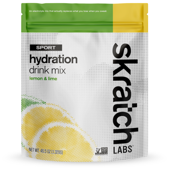 Skratch Hydration Drink Mix 60 Servings in Lemon and Lime