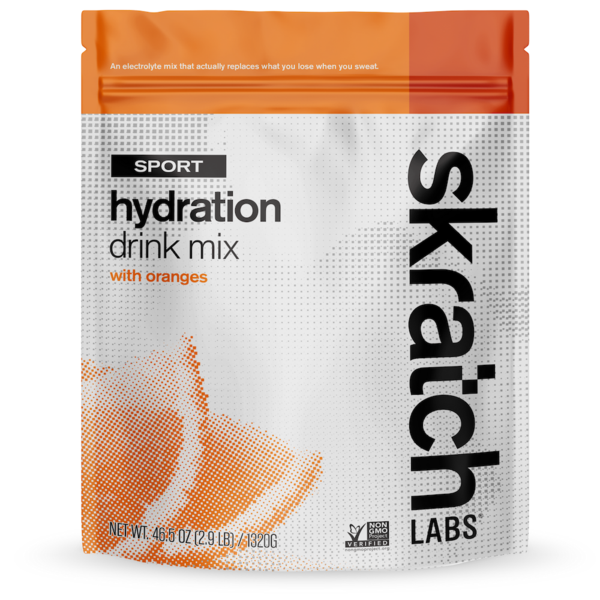 Skratch Hydration Drink Mix 60 Servings in Orange
