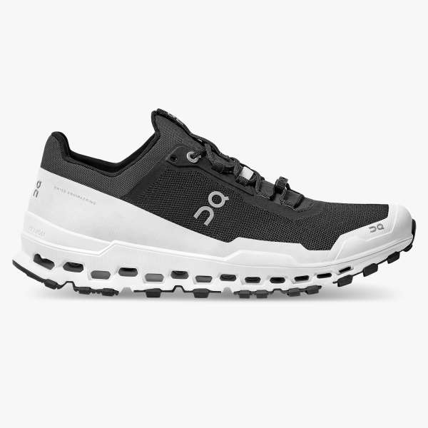 On Men's Cloudultra in Black/White