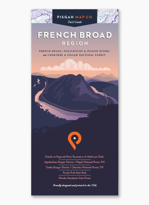 Pisgah Map Co. French Broad Region