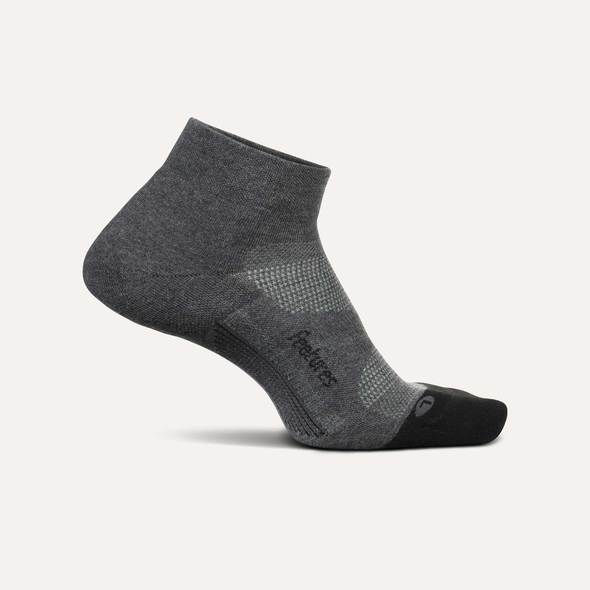 Feetures Elite Max Cushion Low Cut in Gray