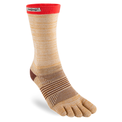Injinji trail midweight crew women's socks spur