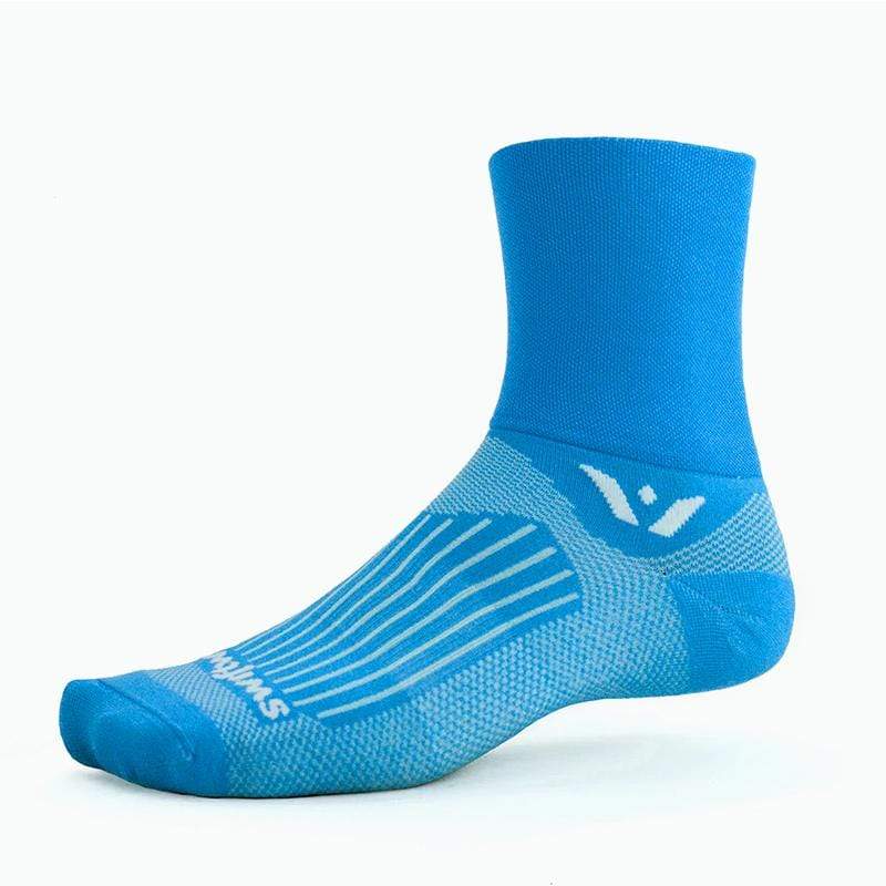 Swiftwick Aspire Four Socks Lagoon Blue