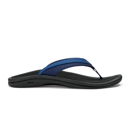 olukai ohana womens blueberry/black